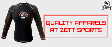 Quality Apparels at Zett Sports