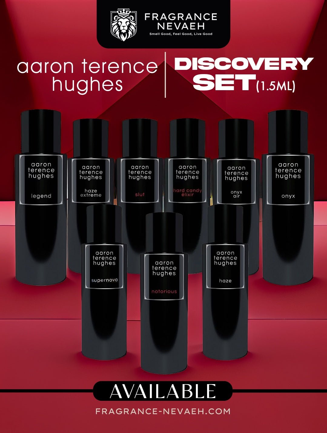 Aaron Terence Hughes Discovery Sample Set – 1.5ml Decants (Sample)